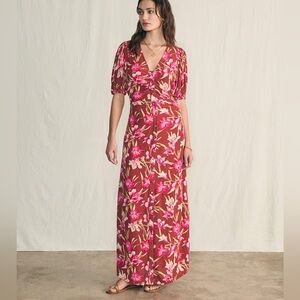 Faherty - Sorrento Dress - Majorca Floral - Small